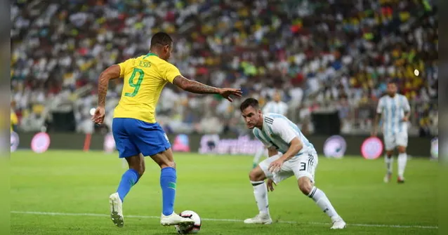Imagem ilustrativa da notícia Diniz veta Endrick e Brasil vai de Jesus contra a Argentina