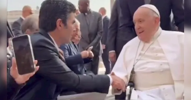 Imagem ilustrativa da notícia Helder reúne com Papa Francisco e o convida para vir a Belém