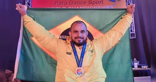 Imagem ilustrativa da notícia Paratleta paraense de dança conquista ouro em Mundial