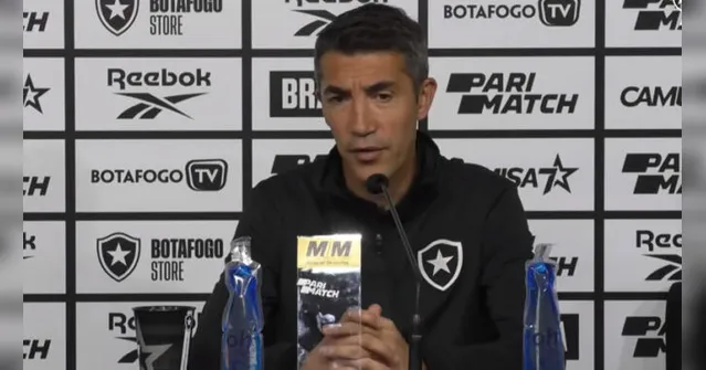 Imagem ilustrativa da notícia Botafogo: vaiado, Bruno Lage adota nova postura em coletiva