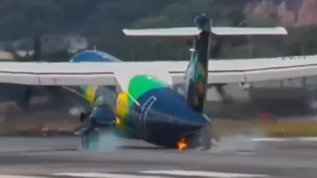 Imagem ilustrativa da notícia Avião da Azul bate cauda na pista na hora do pouso no Recife