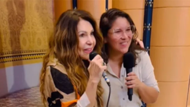 Imagem ilustrativa da notícia Vídeo: cantora paraense canta com Elba Ramalho no Rio