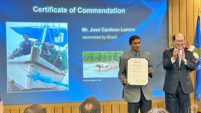 Imagem ilustrativa da notícia Pescador paraense recebe prêmio internacional de bravura