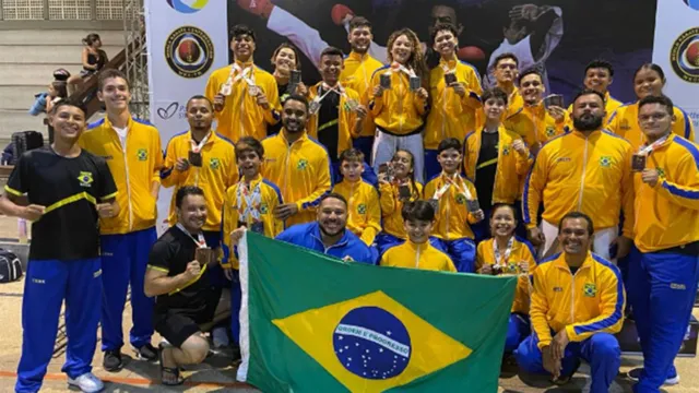 Imagem ilustrativa da notícia Paraenses faturam 23 medalhas no geral em torneio de karatê