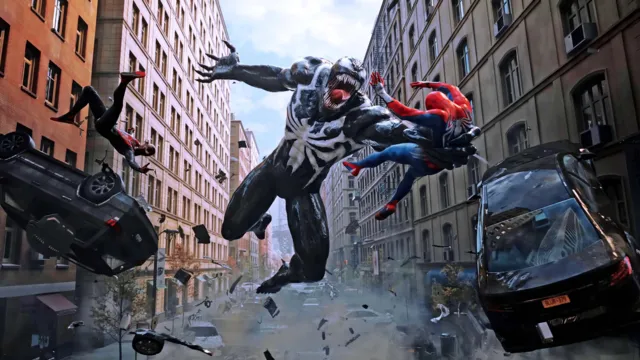 Imagem ilustrativa da notícia Marvel's Spider-Man 2 dá mais liberdade, mas não se arrisca