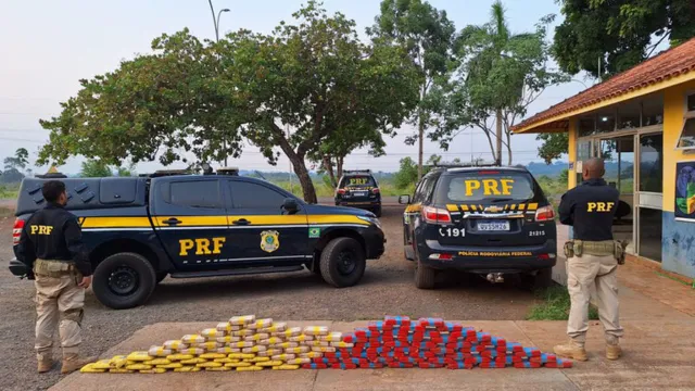 Imagem ilustrativa da notícia PRF apreende 110 kg de crack em Altamira