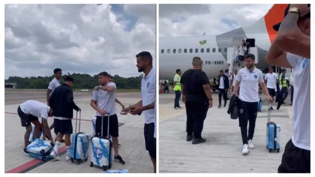 Imagem ilustrativa da notícia Delegação do Paysandu desembarca em Belém após acesso