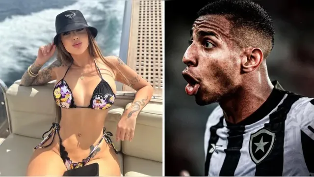 Imagem ilustrativa da notícia Torcida do Botafogo invade perfil de ex-namorada de Vitor Sá