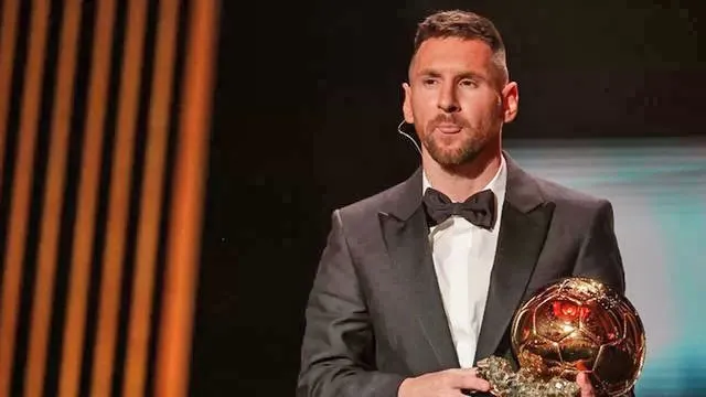 Imagem ilustrativa da notícia Messi confirma favoritismo e leva a Bola de Ouro pela 8ª vez