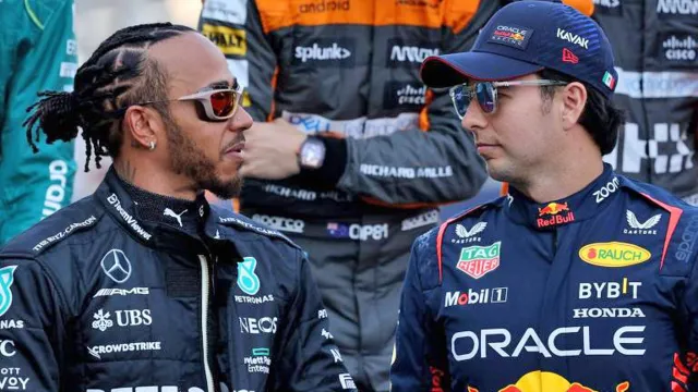 Imagem ilustrativa da notícia Briga entre Pérez e Hamilton pelo vice esquenta GP do Brasil