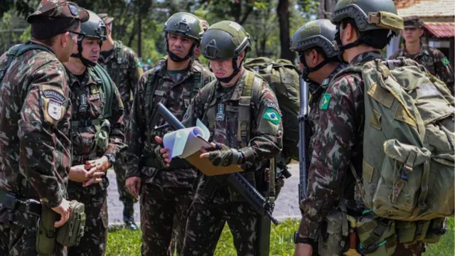 Imagem ilustrativa da notícia Militares do Brasil e dos EUA treinam no Pará e Amapá