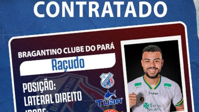 Imagem ilustrativa da notícia "Raçudo" é o 19º reforço do Bragantino para a temporada