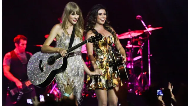 Imagem ilustrativa da notícia Para cantar com Taylor Swift? Paula Fernandes viaja para SP