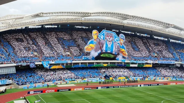 Imagem ilustrativa da notícia Em clima de Círio, mosaico do Paysandu traz Leão no Tucupi