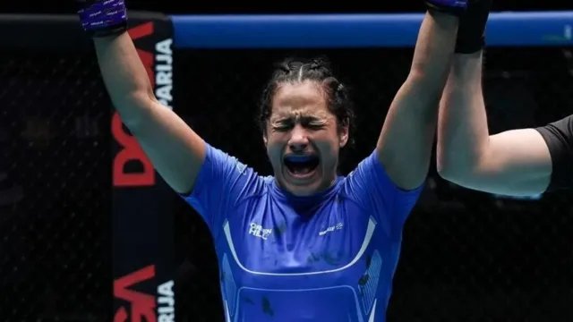 Imagem ilustrativa da notícia Paraense Josiane Lima é destaque no MMA e recebe prêmio