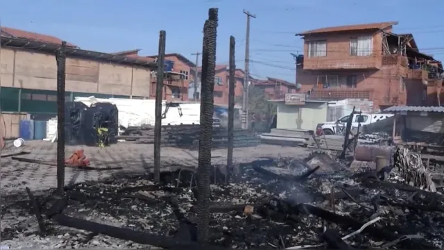 Imagem ilustrativa da notícia Vídeo: Incêndio na Terra Firme pode ter sido criminoso