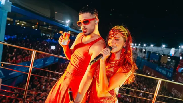 Imagem ilustrativa da notícia Anitta e Pedro Sampaio fazem esquenta para o Carnaval 2024