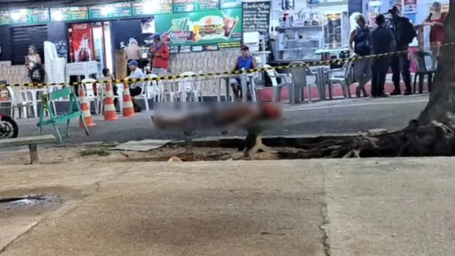Imagem ilustrativa da notícia "Caranguejo" é morto a pedradas em banco de praça em Belém