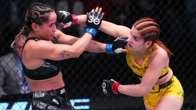 Imagem ilustrativa da notícia Paraense Rayanne Amanda estreia com derrota no UFC