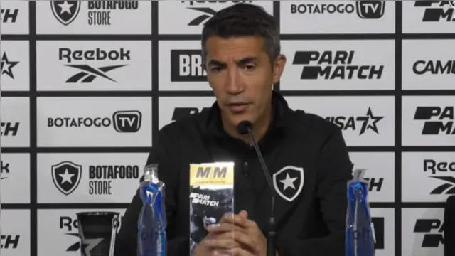 Imagem ilustrativa da notícia Botafogo: vaiado, Bruno Lage adota nova postura em coletiva