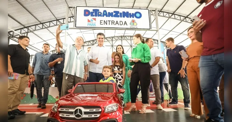 Imagem ilustrativa da notícia Detranzinho: Pará entrega espaço para educar crianças 