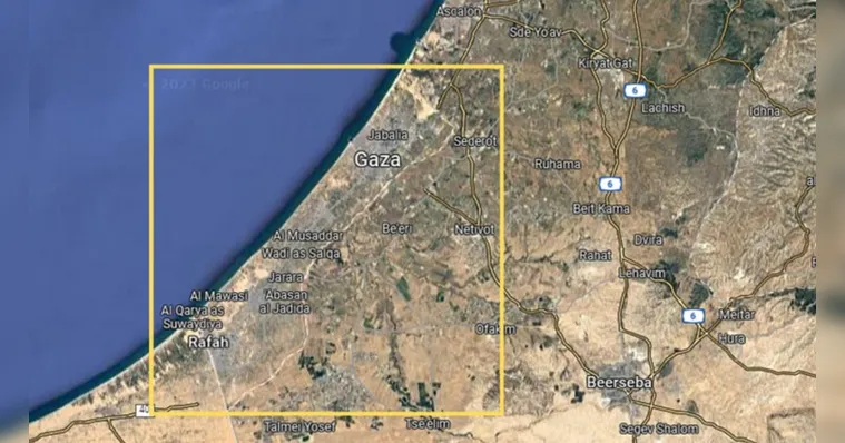 Imagem ilustrativa da notícia Israel x Palestina: como surgiu e o que é a Faixa de Gaza?