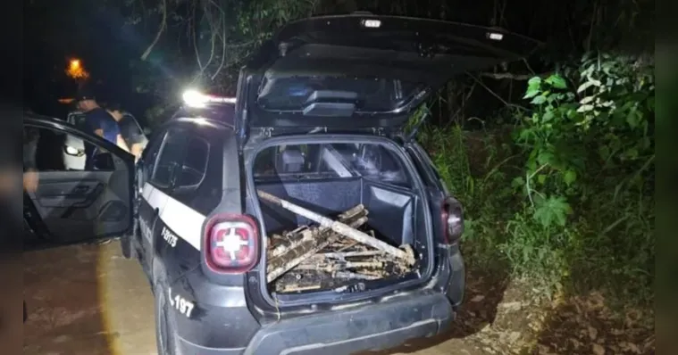 Imagem ilustrativa da notícia Armas roubadas do Exército são achadas em lamaçal em SP
