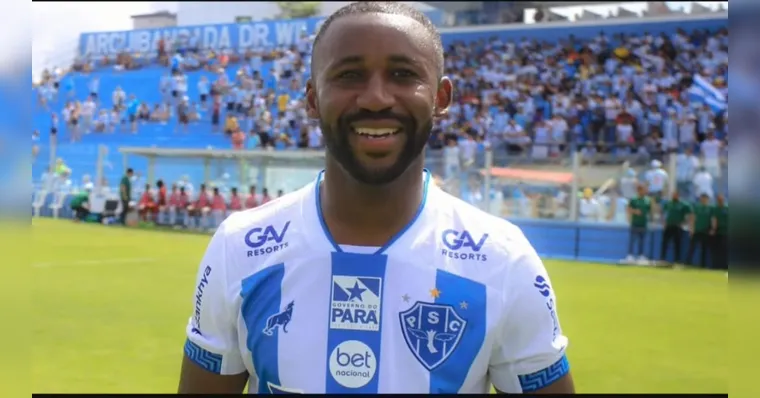 Imagem ilustrativa da notícia Paysandu anunciou a saída do atacante Bruno Alves

