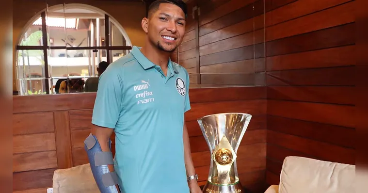 Imagem ilustrativa da notícia Rony em Belém: campeão pelo Palmeiras conversa com o DOL