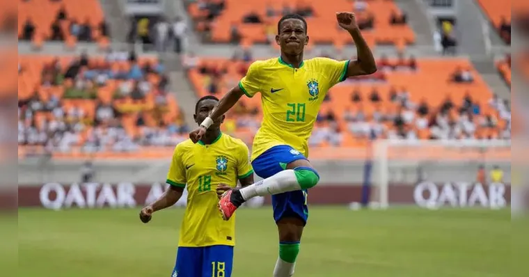 Imagem ilustrativa da notícia "Messinho" é destaque após goleada do Brasil Sub-17