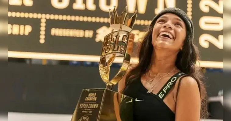 Imagem ilustrativa da notícia Rayssa Leal conquista Super Crown com maior nota da carreira