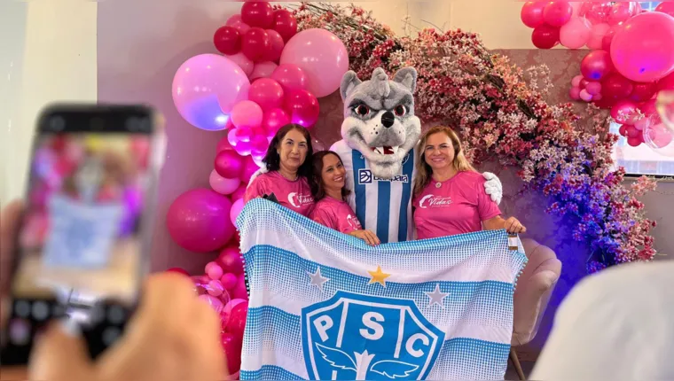 Imagem ilustrativa da notícia Paysandu promove evento em apoio a mulheres com câncer