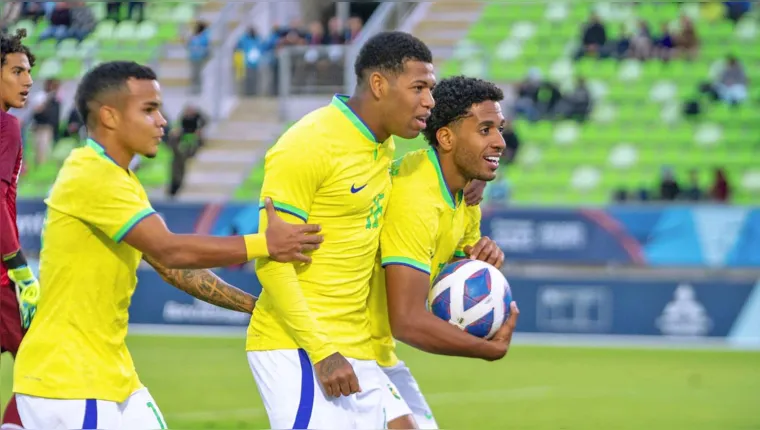 Imagem ilustrativa da notícia Brasil vence EUA na estreia no futebol masculino no Pan
