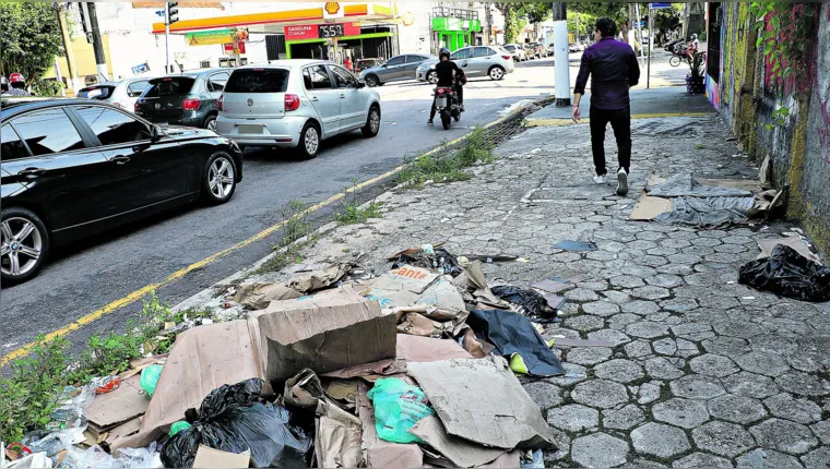 Imagem ilustrativa da notícia Toda vez e sempre: lixo nas ruas preocupa belenenses