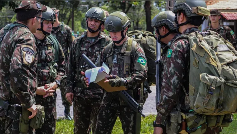 Imagem ilustrativa da notícia Militares do Brasil e dos EUA treinam no Pará e Amapá