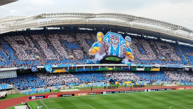 Imagem ilustrativa da notícia Em clima de Círio, mosaico do Paysandu traz Leão no Tucupi