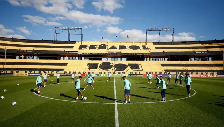 Imagem ilustrativa da notícia Seleção Brasileira realiza primeiro treino no Uruguai