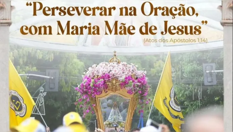 Imagem ilustrativa da notícia Círio 2024: tema fala de perseverança e oração com Maria