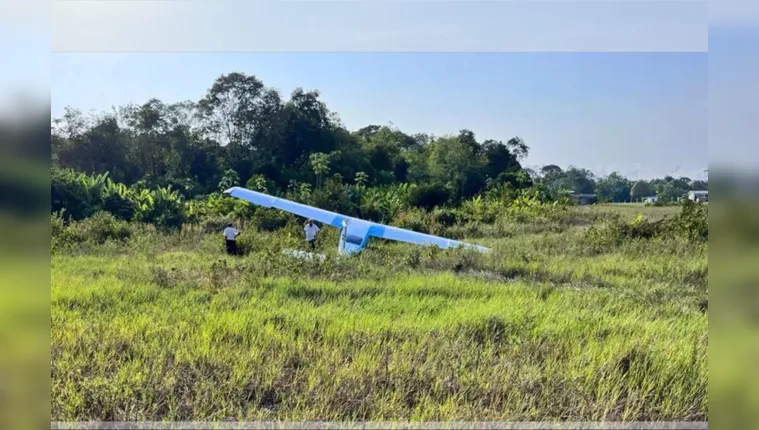 Imagem ilustrativa da notícia Avião com prefeitos faz pouso de emergência em Breves