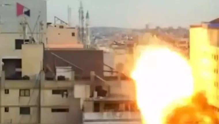 Imagem ilustrativa da notícia Embaixada da Palestina culpa Israel por explosão devastadora
