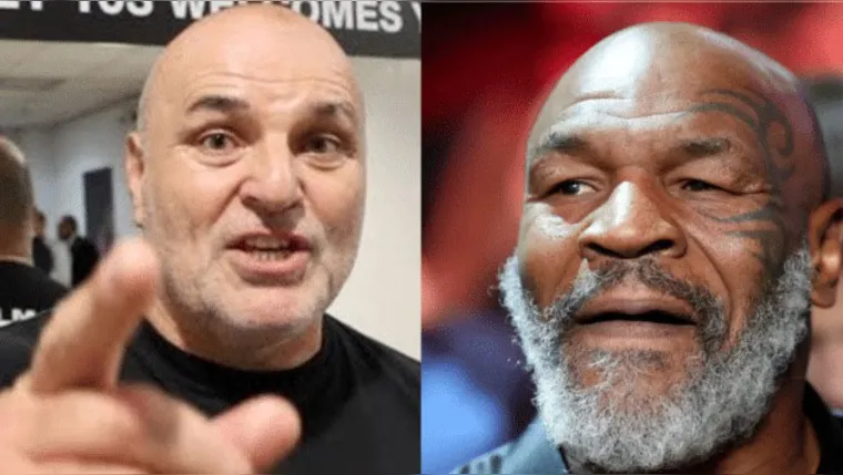 Imagem ilustrativa da notícia Pai de Tyson Fury desafia Mike Tyson em coletiva de imprensa