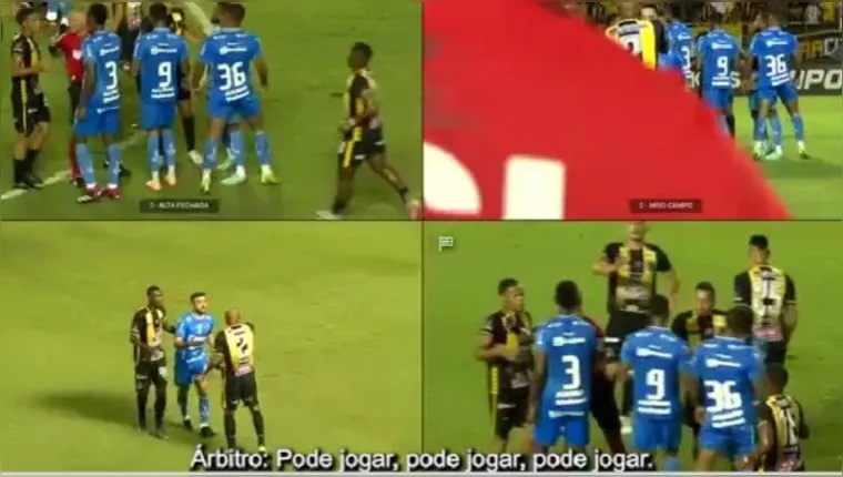 Imagem ilustrativa da notícia VAR: CBF confirma expulsão de Robinho após substituição