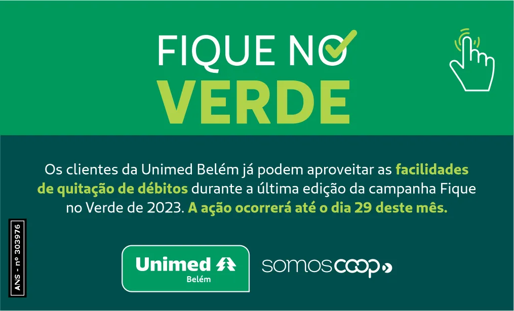 Imagem ilustrativa da notícia: Unimed Belém lança última edição do ano do Fique no Verde