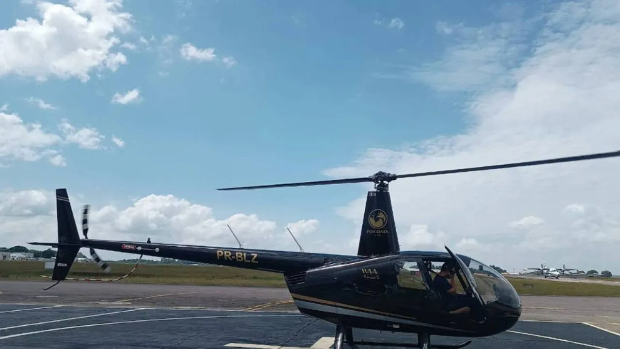0
Helicóptero modelo Robinson R44 está desaparecido desde segunda (19) no Pará