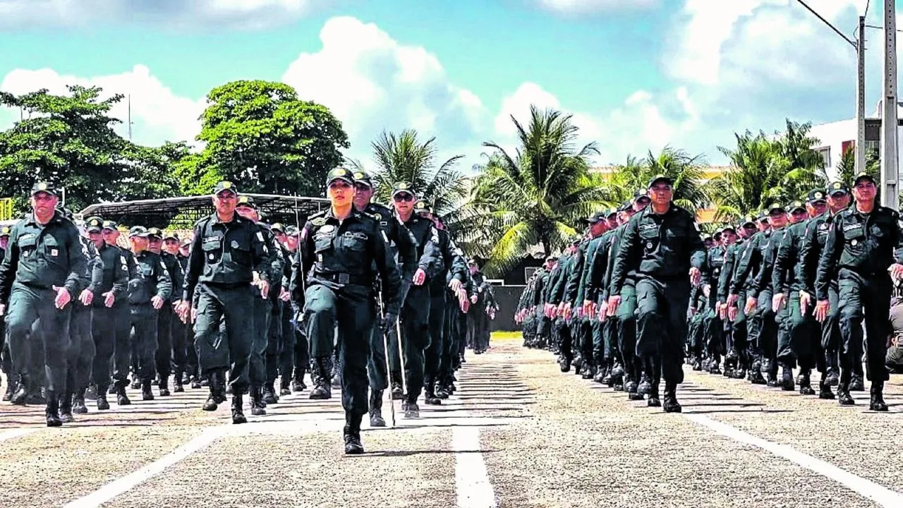 Pará registrou aumento de 11,4% em seu efetivo militar, passando de 15.920 policiais na ativa para 17.732