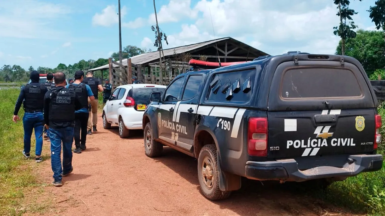 Agentes da Polícia Civil foram recebidos a tiros por grupo criminoso que furtava gado em Altamira, no Pará