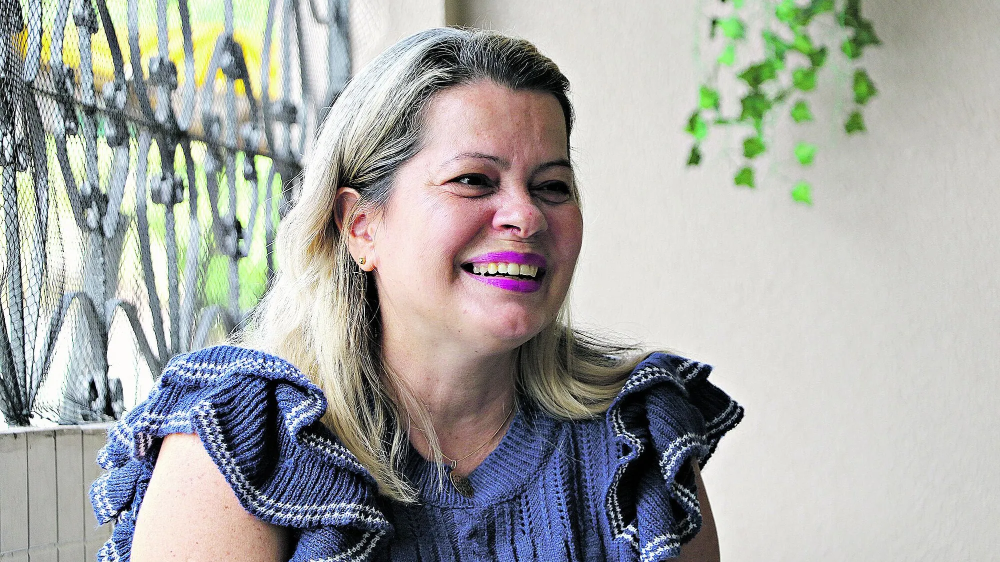 A enfermeira Cláudia Saraiva, de 51 anos, também nasceu no dia 29 de fevereiro, mas de 1972.