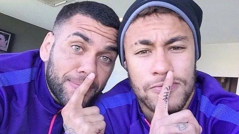 Daniel e Neymar: amizade