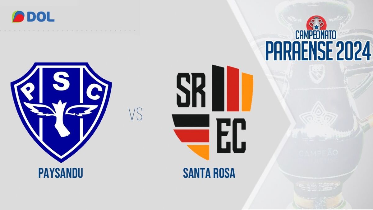 Ao Vivo E Com Imagens: Paysandu 1 X 0 Santa Rosa • DOL