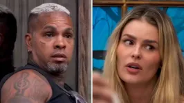 Rodriguinho e Yasmin Brunet no BBB 24.